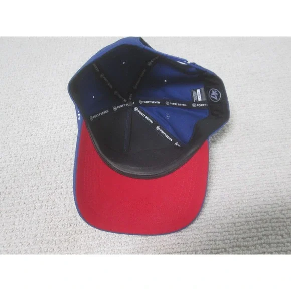 Chicago Cubs Hat Cap Snapback Blue Cooperstown Collection Patch MLB One Size - Picture 6 of 9